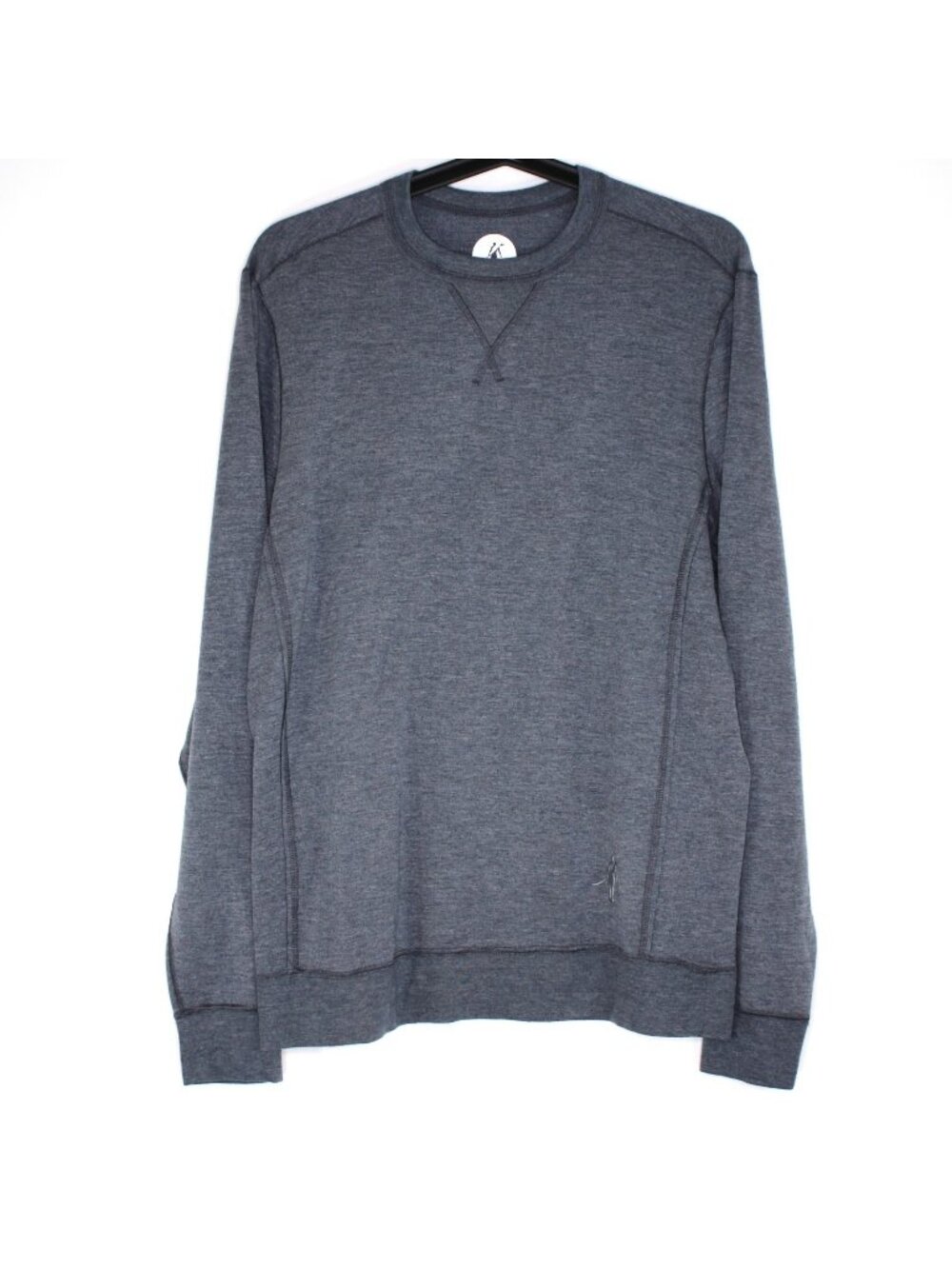 Toes On The Nose Mens Small Sea Silk Growler Long Sleeve Tee Q1149